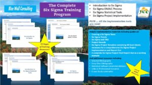 Complete Six Sigma Training and Implementation Package.